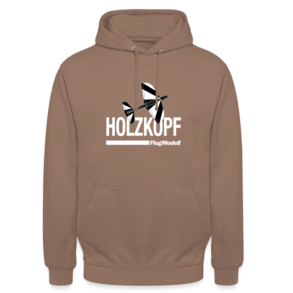 Hoodie Holzkopf dunkel - Mokka