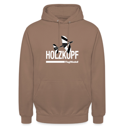 Hoodie Holzkopf dunkel - Mokka