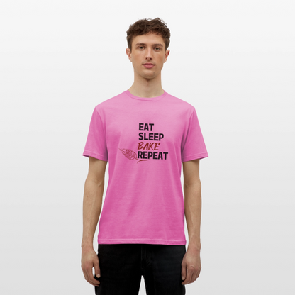BROTShirt Eat-Sleep-Bake-Repeat Ähre - Pink