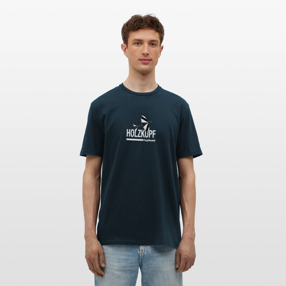T-Shirt Holzkopf dunkel - Navy