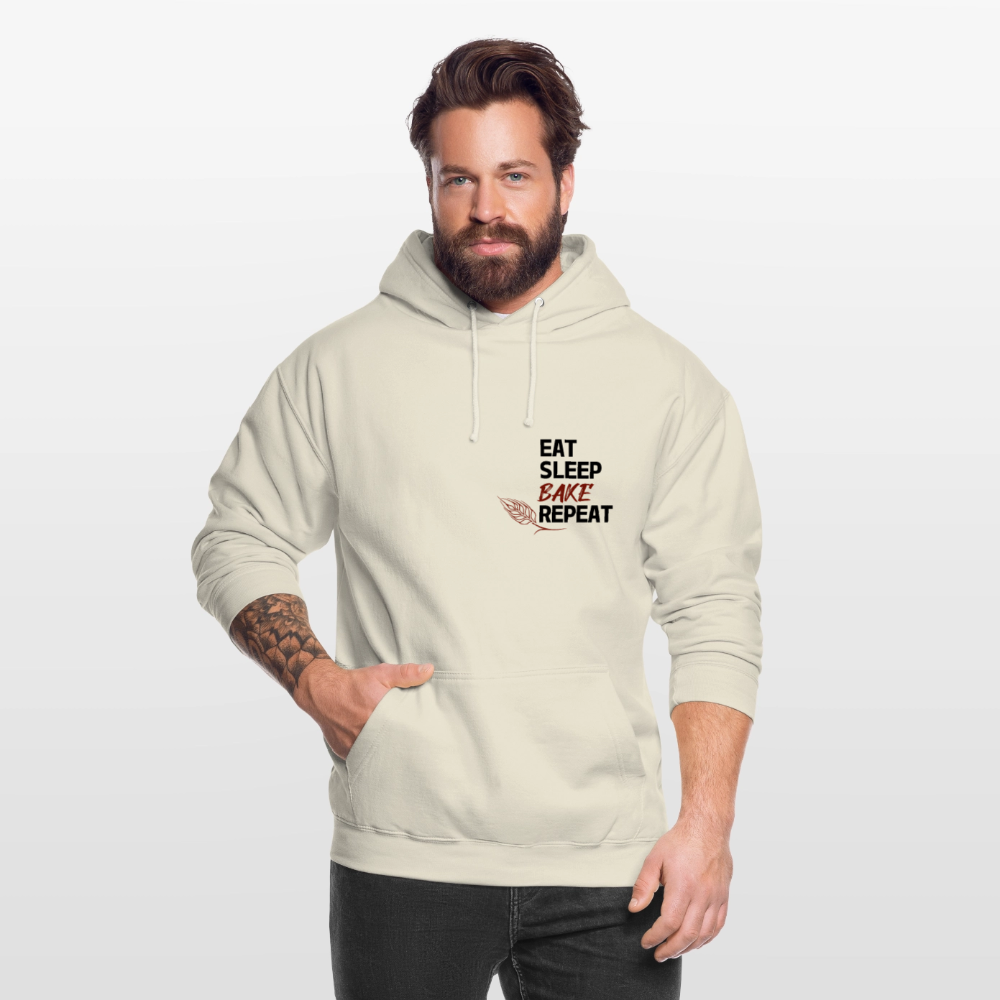 BROTHoodie Unisex Eat-Sleep-Bake-Repeat pur - Vanille-Milchshake