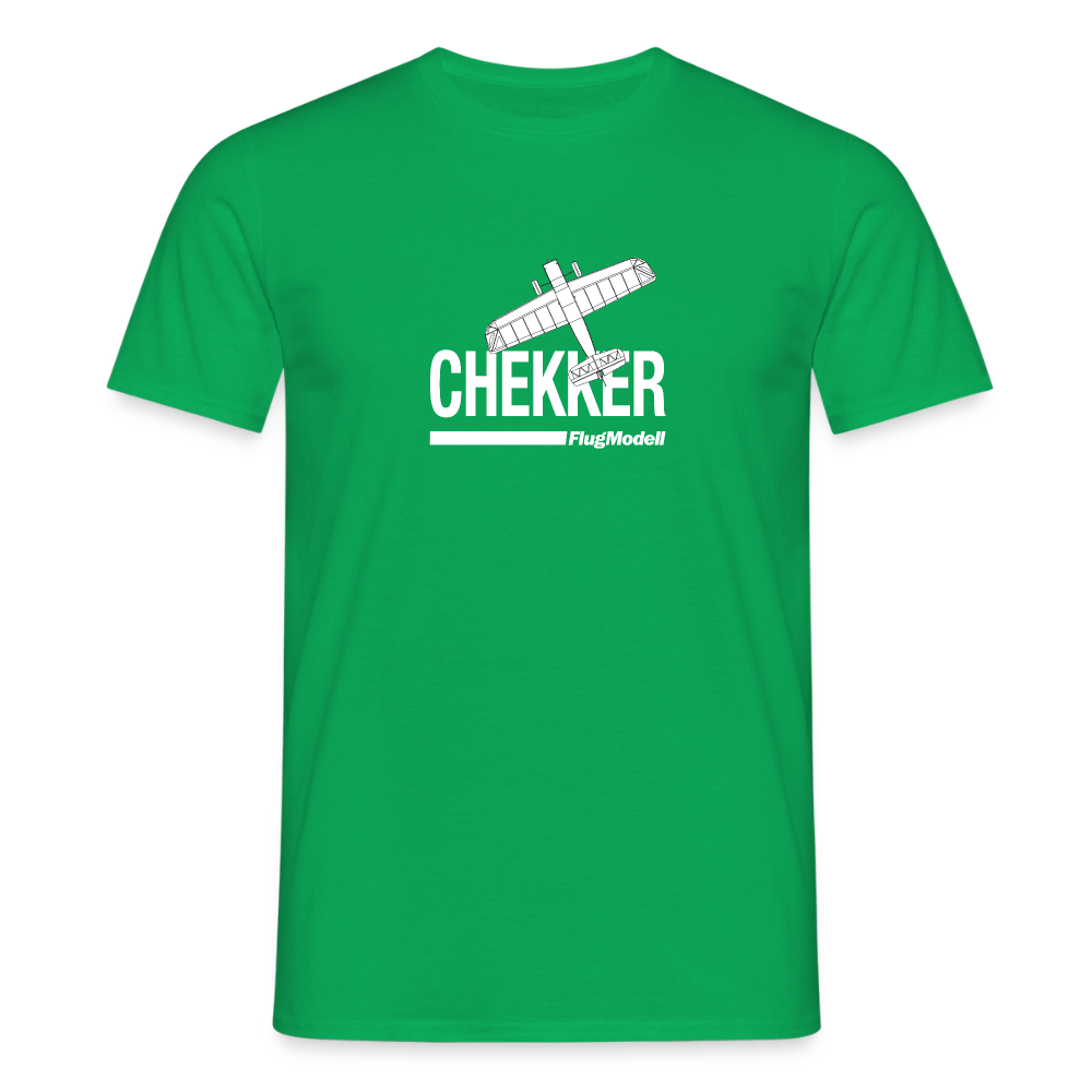 T-Shirt Chekker dunkel - Kelly Green