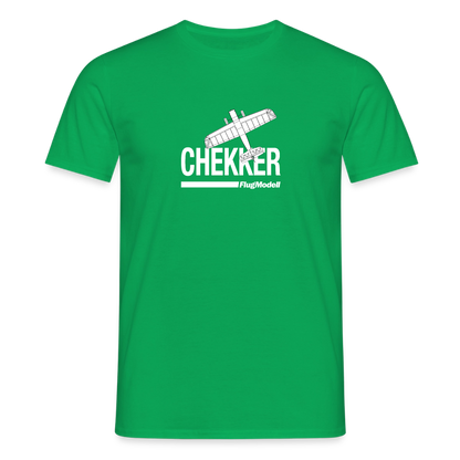 T-Shirt Chekker dunkel - Kelly Green
