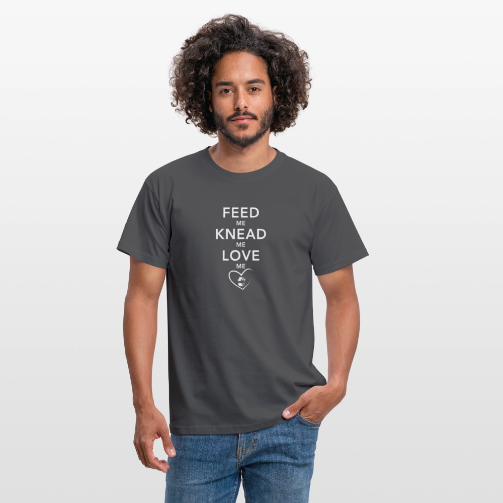 BROTShirt Feed me dunkel - Anthrazit