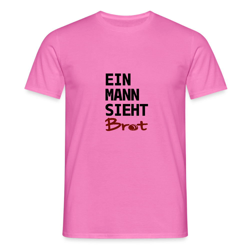BROTShirt Ein Mann sieht BROT - Pink