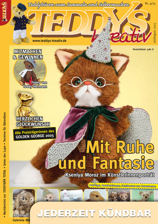 TEDDYS kreativ – Abonnement + Das große Teddy-Hermann Buch