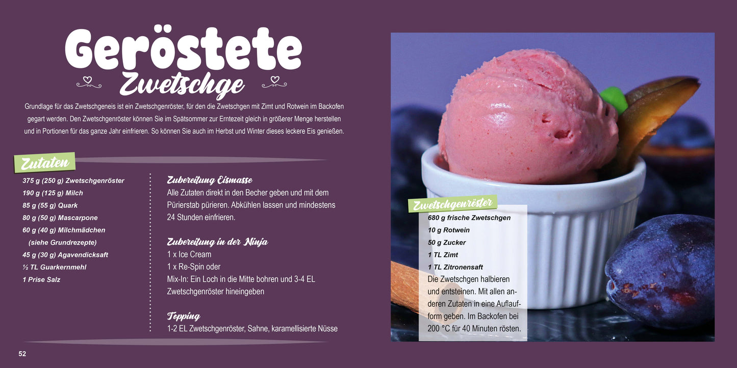Eis, natürlich
