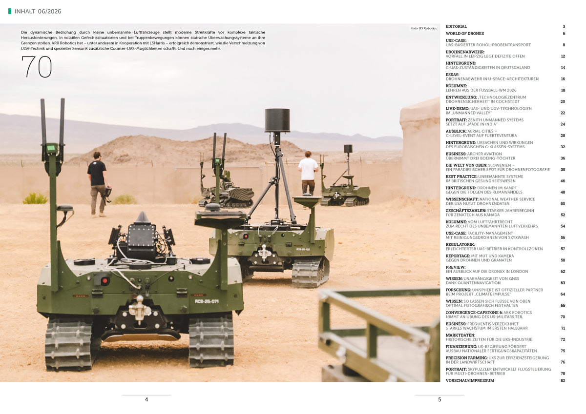 Drones – Ausgabe 06/2026