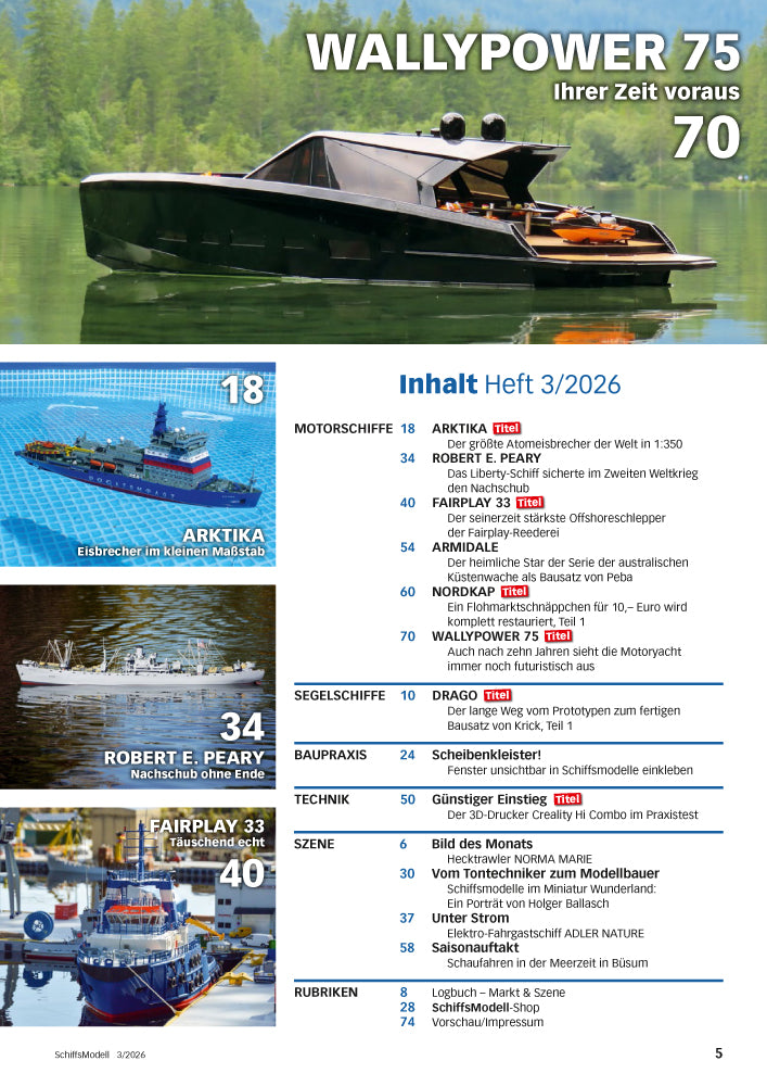 SchiffsModell – Ausgabe 03/2026