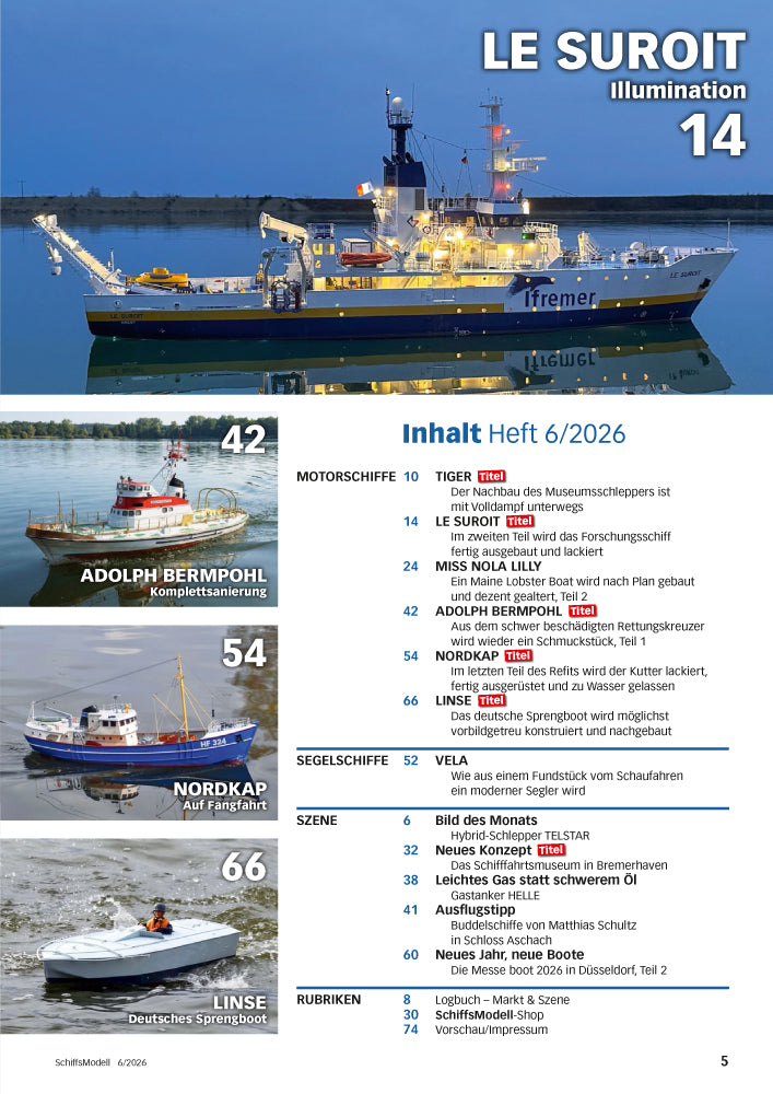 SchiffsModell – Ausgabe 06/2026