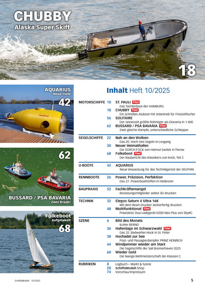 SchiffsModell – Ausgabe 10/2025