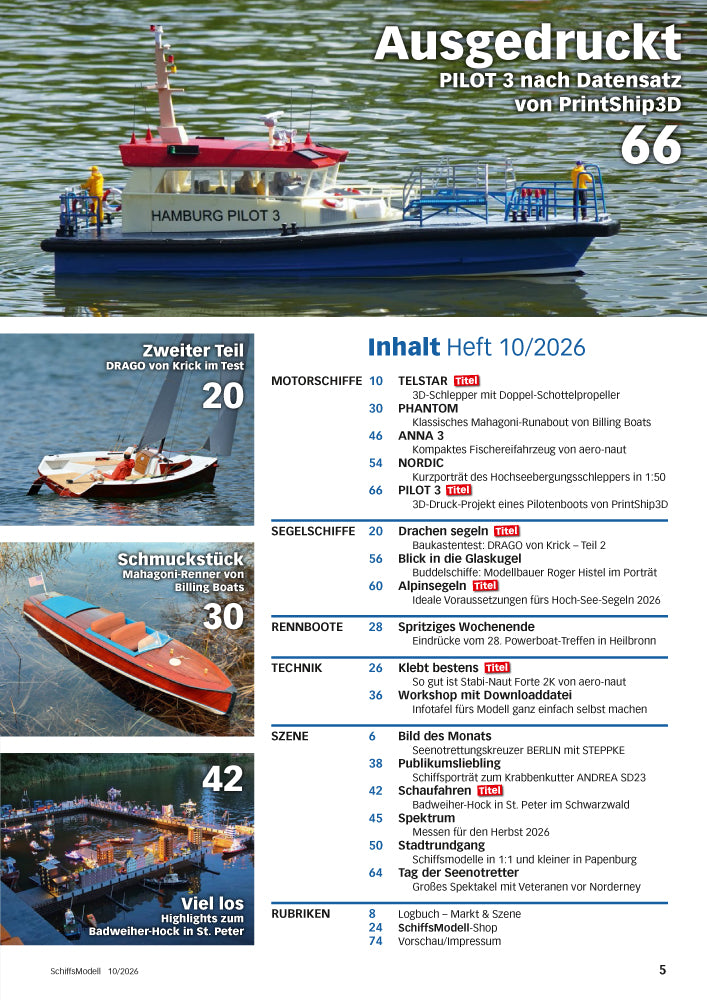 SchiffsModell – Ausgabe 10/2026