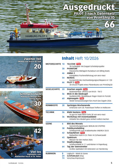 SchiffsModell – Ausgabe 10/2026