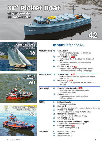 SchiffsModell – Ausgabe 11/2025