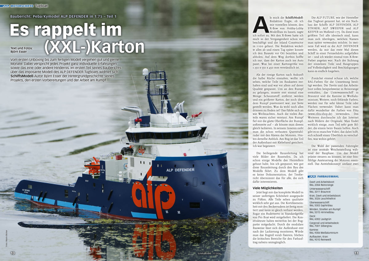 SchiffsModell – Ausgabe 11/2026