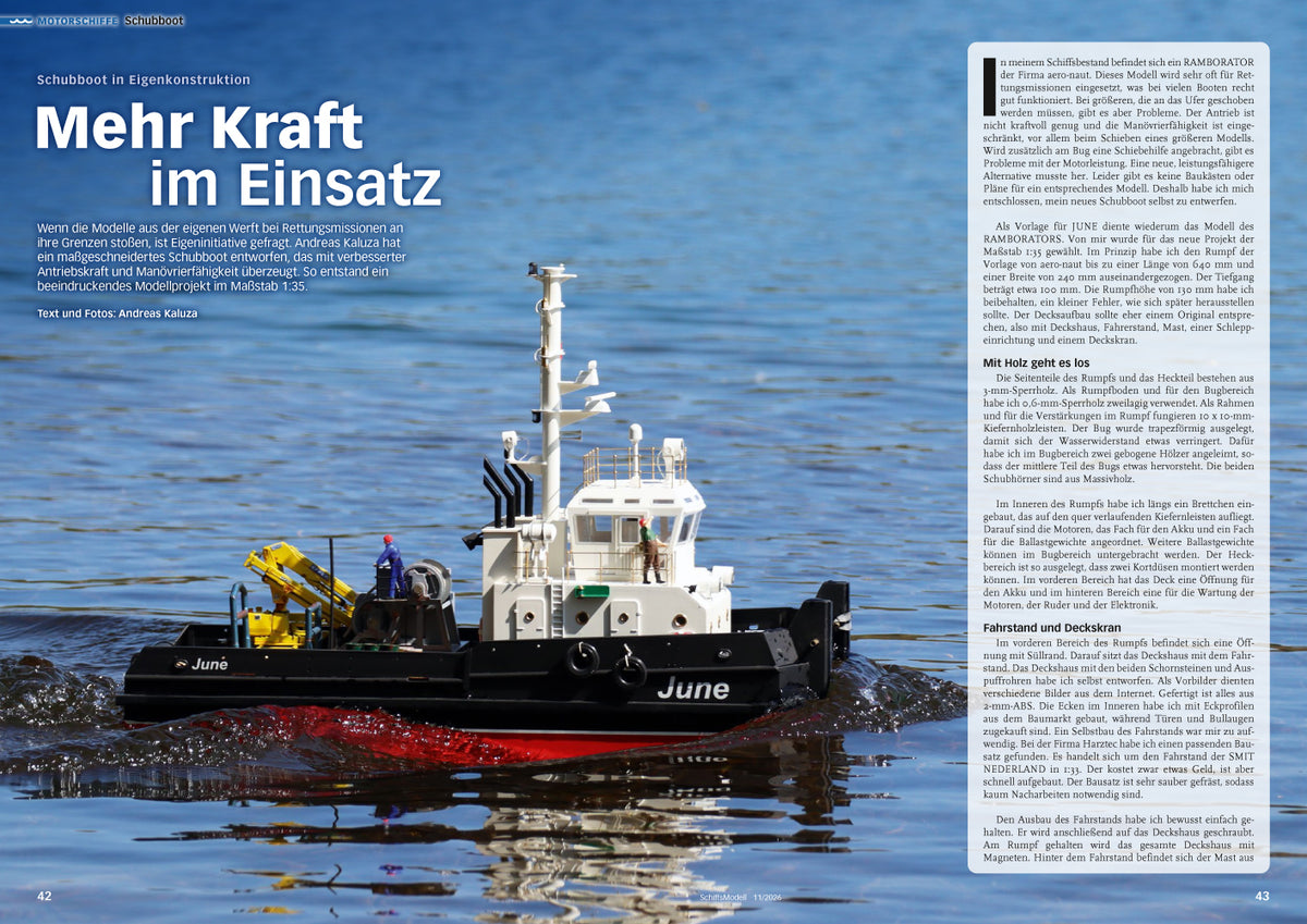 SchiffsModell – Ausgabe 11/2026
