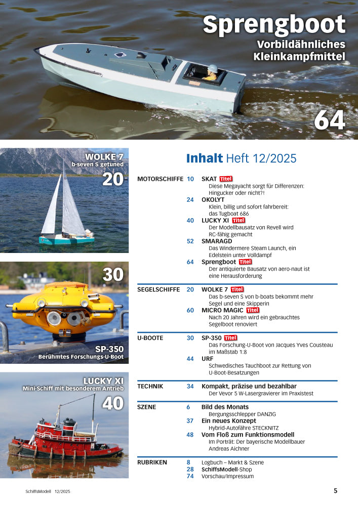 SchiffsModell – Ausgabe 12/2025