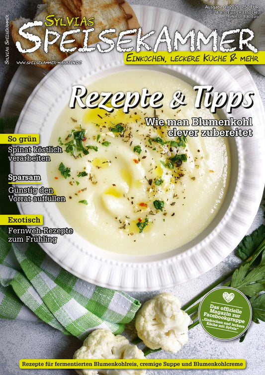 Sylvias SPEISEKAMMER – Ausgabe 01/2026