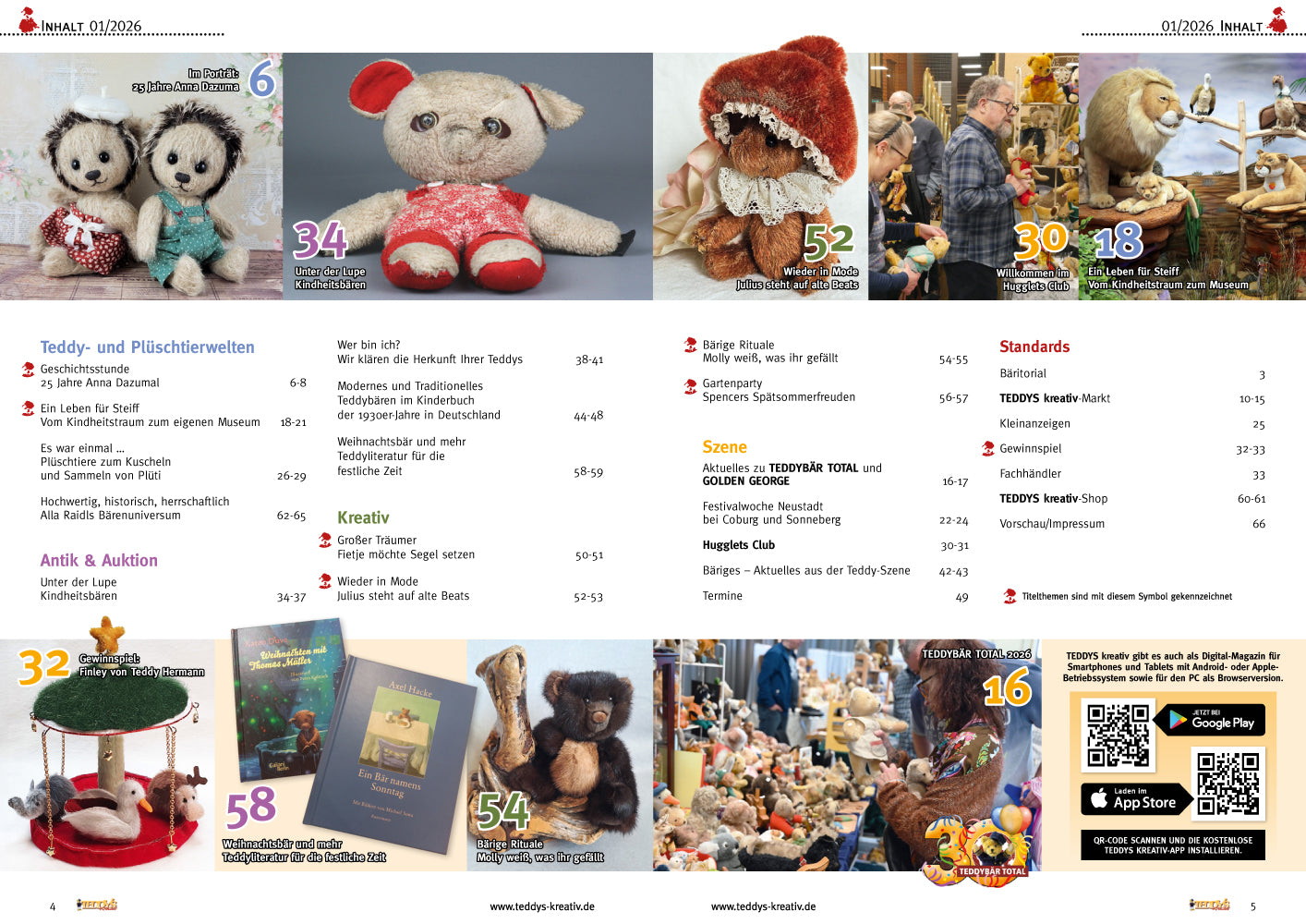 TEDDYS kreativ – Ausgabe 01/2026
