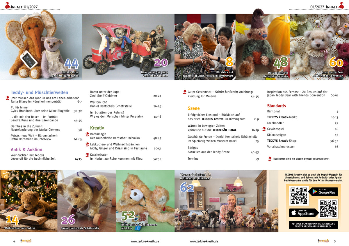 TEDDYS kreativ – Ausgabe 01/2027