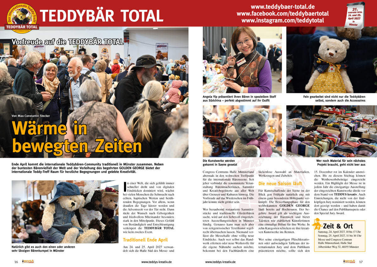 TEDDYS kreativ – Ausgabe 01/2027