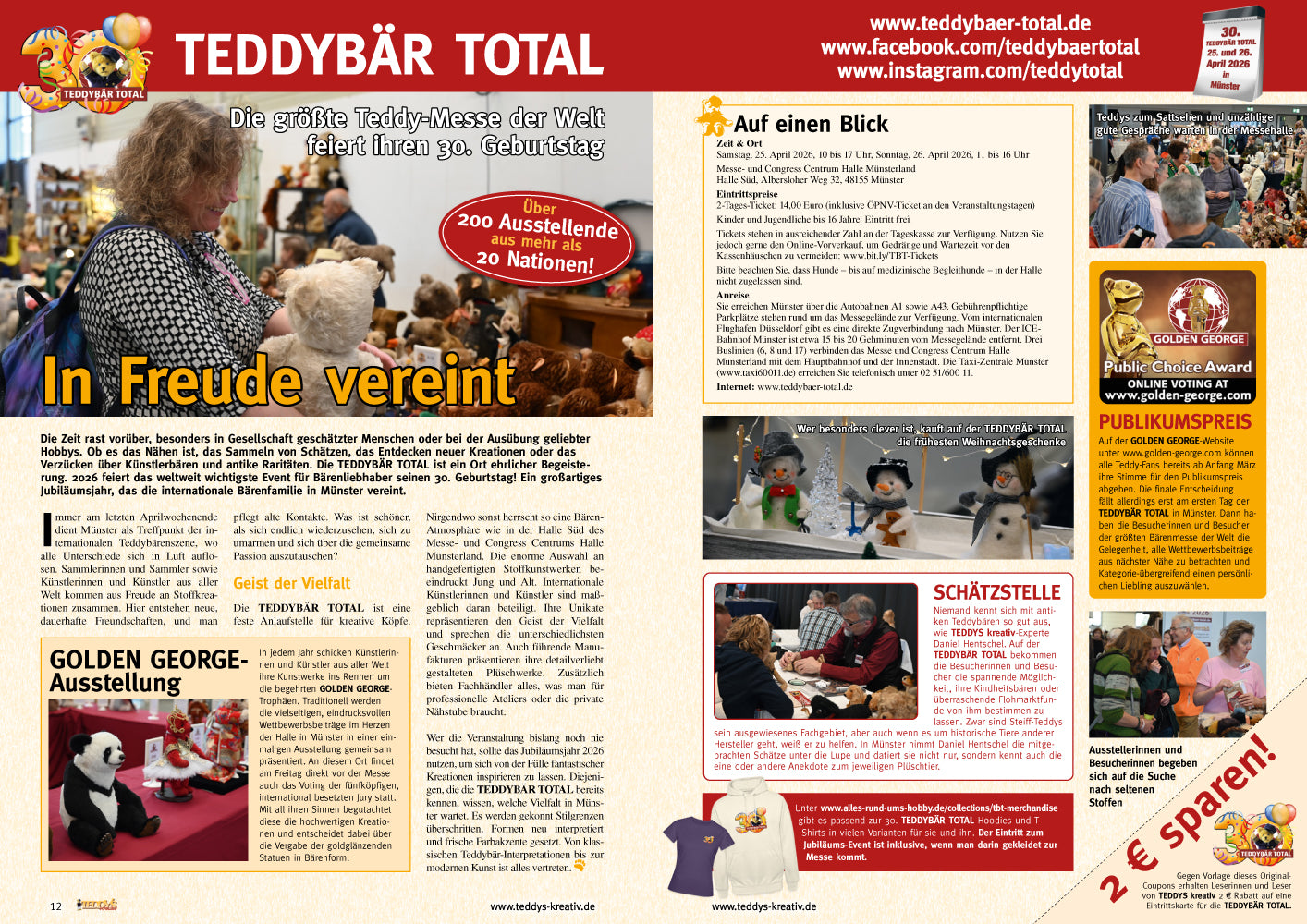 TEDDYS kreativ – Ausgabe 02/2026