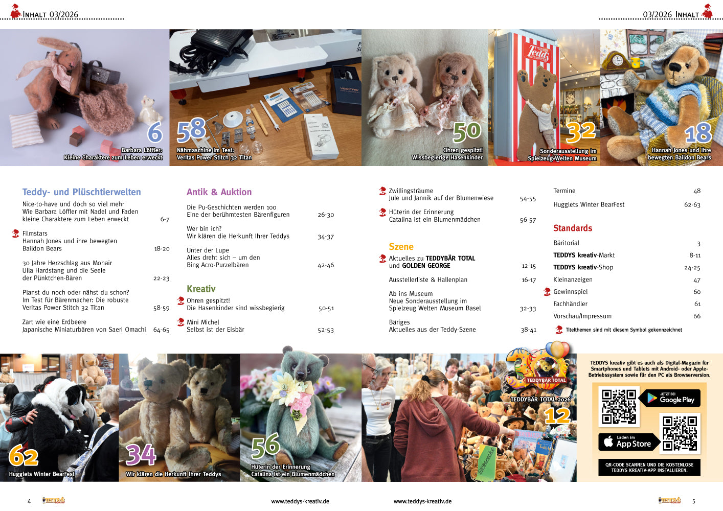TEDDYS kreativ – Ausgabe 03/2026
